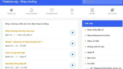 Top 6 trang tải nhạc chuông hay cho iPhone mà bạn nên bỏ túi