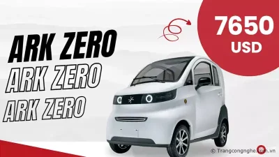 ARK Zero - Mẫu xe điện mini thương hiệu Anh Quốc, giá chỉ từ 180 triệu đồng