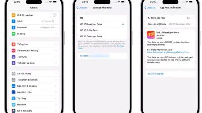 Cách cài đặt iOS 17 Developer Beta trên iPhone