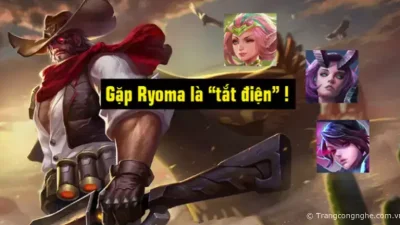 Liên Quân Mobile: Top 6 vị tướng là miếng mồi ngon ưa thích của Kiếm Khách Tài Ba Ryoma