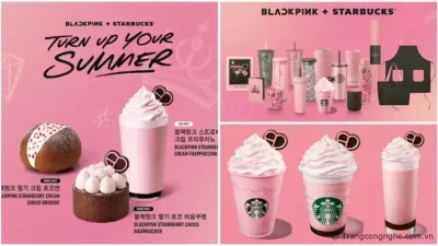 Soi giá BST Starbucks bản giới hạn Concert Blackpink Việt Nam trước ngày mở bán