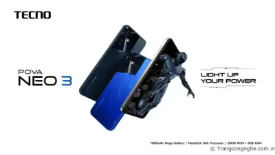 Tecno Pova Neo 3, smartphone chơi game tầm trung, cấu hình khủng sắp ra mắt