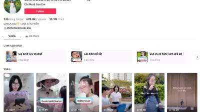 Tiktoker Chị Mẹ &amp; Con Em là ai? Tại sao lại có lượng tương tác khủng trong thời gian ngắn đến vậy?