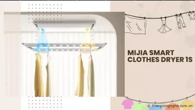 Máy sấy Xiaomi MIJIA Smart Clothes Dryer 1S: Sấy 2 chế độ, thiết kế hiện đại, giá chưa tới 4 triệu đồng