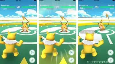 Hướng dẫn tra Pokemon khắc hệ khi chơi Pokemon GO