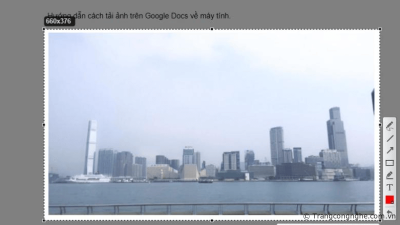 Hướng dẫn tải hình ảnh trên Google Docs về máy tính