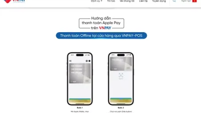 VNPAY thông báo nâng cấp hỗ trợ thanh toán qua Apple Pay