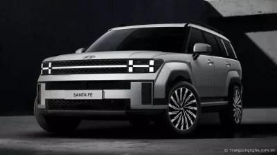 Hyundai Santa Fe 2024: Ra mắt với trang bị mới hấp dẫn, không còn bản máy dầu, giá từ 1,03 - 1,45 tỷ đồng