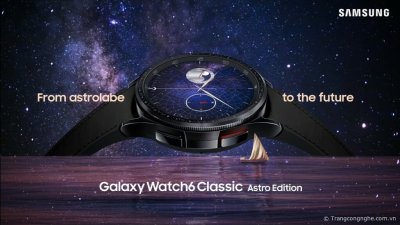 Galaxy Watch6 Classic Astro Edition ra mắt, bản giới hạn lấy cảm hứng từ Thiên văn học 