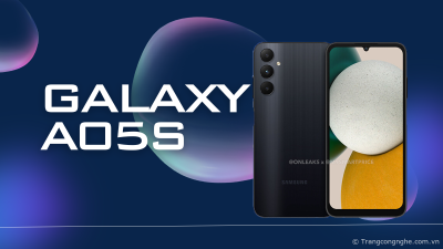 Ảnh render Vua Android giá rẻ Galaxy A05s: Thiết kế mặt lưng hiện đại, nút nguồn kiêm cảm biến vân tay