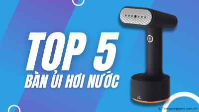 Top 5 bàn ủi hơi nước cầm tay nhỏ gọn, giá rẻ đáng mua nhất năm 2023 