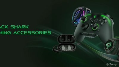 Black Shark giới thiệu loạt phụ kiện chơi game MagCooler 3 Pro, Gamepad Green Ghost
