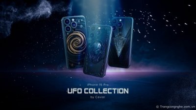 Caviar ra mắt thiết kế UFO dành cho iPhone 15 Pro từ mảnh vỡ thiên thạch vũ trụ