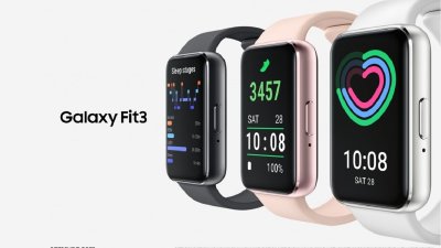 Samsung trình làng Galaxy Fit3 với màn hình lớn, pin 13 ngày