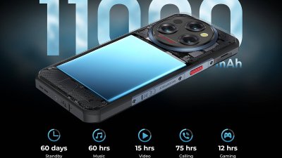 OUKITEL WP35 ra mắt, điện thoại siêu bền pin trâu 11.000mAh và màn hình 2.4K sắc nét