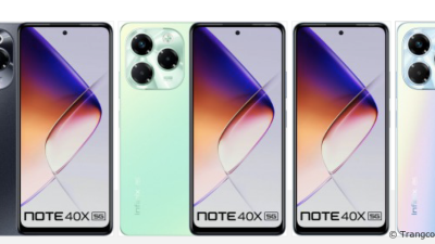 Infinix ra mắt điện thoại Note 40X 5G trang bị Dimensity 6300 và Camera 108MP