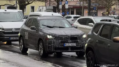 Lộ diện hình ảnh đầu tiên chiếc BMW iX3 sắp ra mắt tại Châu Âu