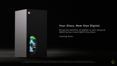 XBOX ra mắt tính năng chuyển đổi đĩa sang kỹ thuật số