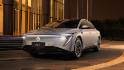 Nissan N7 bản nâng cấp: giá rẻ hơn, thêm LiDAR tại Trung Quốc