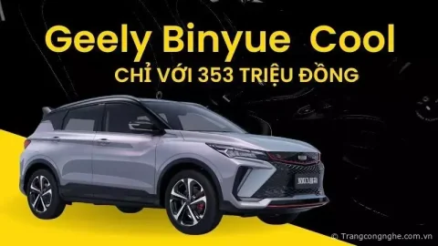 Sở hữu ô tô Trung Quốc Geely Binyue Cool 2023 chỉ với 353 triệu đồng, Honda CR-V liệu có bị ‘lép vế’?