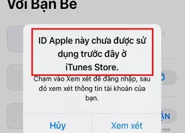 Hướng dẫn sửa lỗi ID Apple này chưa được sử dụng ở iTunes Store
