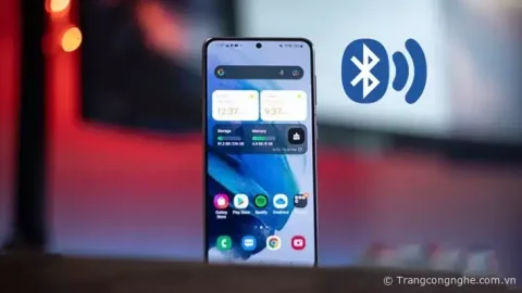Cách chia sẻ WiFi qua Bluetooth trên Samsung Galaxy chạy Android 12
