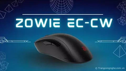 Chuột Gaming không dây ZOWIE EC-CW của BenQ đã có mặt tại Singapore