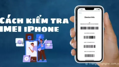 Cách kiểm tra IMEI iPhone: Hướng dẫn check IMEI iPhone đơn giản và nhanh chóng