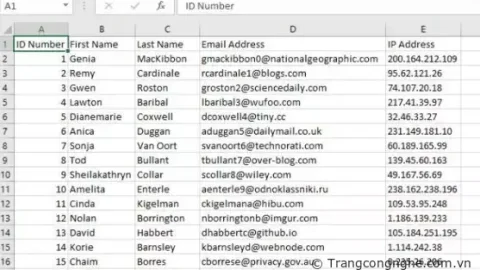 Hướng dẫn gộp và bỏ gộp ô trong Excel