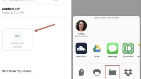 Lưu, chia sẻ, In, chú thích, chỉnh sửa file PDF trên iPhone và iPad