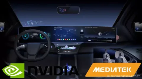 Nhà sản xuất chip MediaTek hợp tác cùng Nvidia đưa công nghệ AI lên mọi loại ô tô