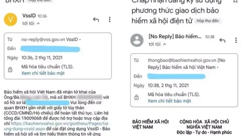 Cách thay đổi email trên VssID bằng Cổng dịch vụ công BHXH Việt Nam