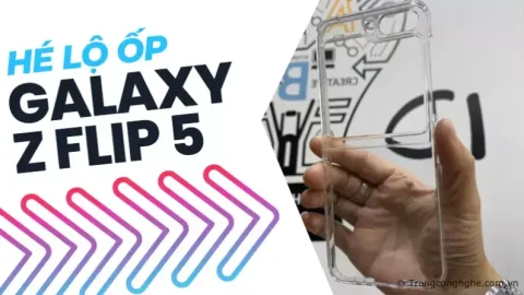 Samsung hé lộ thêm chi tiết về Galaxy Z Flip 5 thông qua loạt ốp lưng
