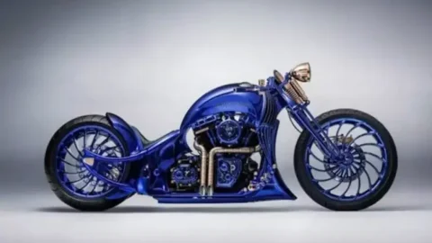 Harley-Davidson Blue Edition là mô tô đắt đỏ nhất thế giới với giá 44,4 tỷ đồng