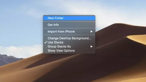 Hướng dẫn tạo thư mục Folder trên MacOs mới nhất
