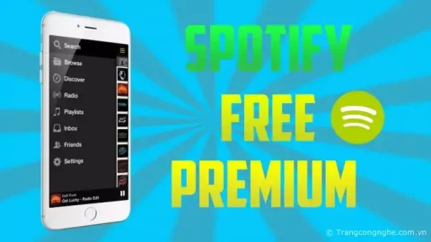 Tải Spotify Premium miễn phí cho iPhone/iPad không cần máy tính