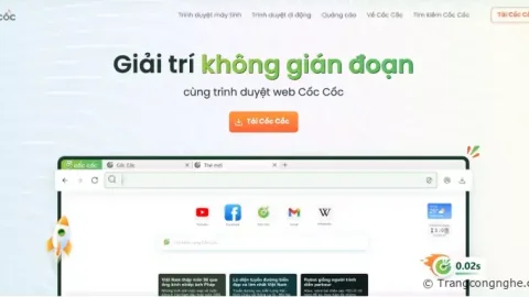 Hướng dẫn cài đặt Cốc Cốc Browser cho hệ điều hành MacOs 10.11