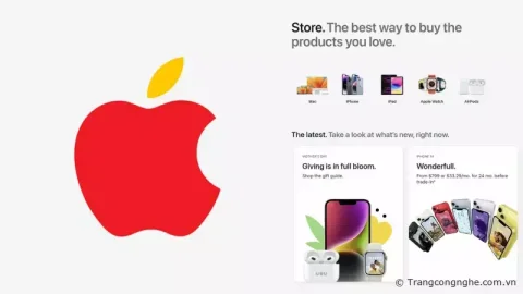 Cửa hàng trực tuyến Apple Store cho thị trường Việt Nam sẽ mở cửa từ 18/05