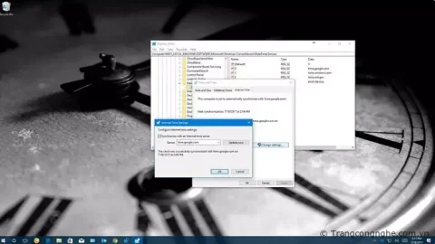 [Thủ thuật] Quản lý Máy chủ thời gian(Time Servers)cho Windows 10