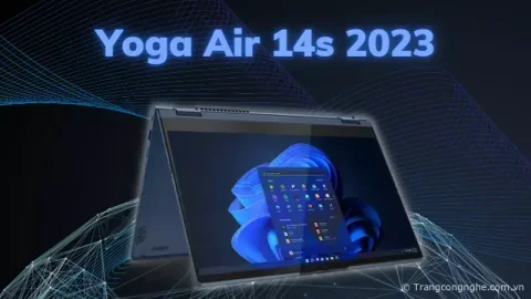 Lenovo trình làng laptop cao cấp Yoga Air 14s 2023