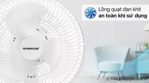 Quạt tích điện: Những điều cần biết và lợi ích của việc sử dụng quạt tích điện