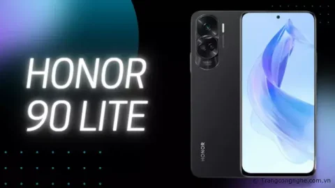 Honor 90 Lite sắp ra mắt với cấu hình khủng, camera 108MP, giá siêu tốt