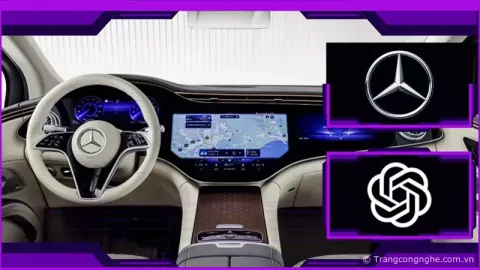 Mercedes tích hợp ChatGPT vào hệ thống thông tin giải trí 