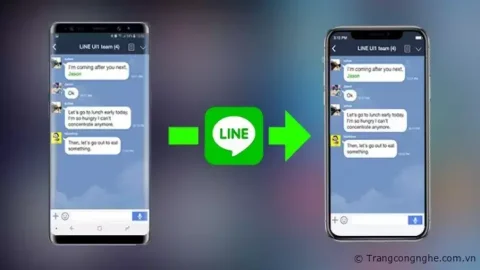 Đăng nhập Line trên máy mới mà không bị mất những tin nhắn cũ