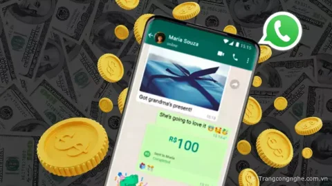 Thực hiện chuyển và nhận tiền trên Whatsapp