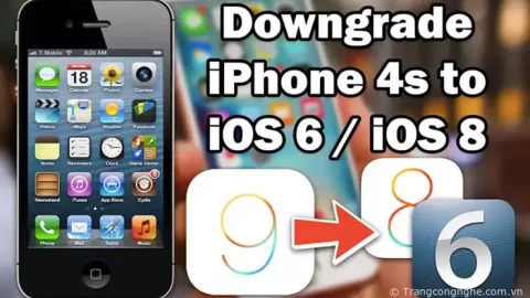 Hướng dẫn hạ cấp về iOS 6.1.3 cho iPhone 4s/iPad 2 bằng ứng dụng 3uTools