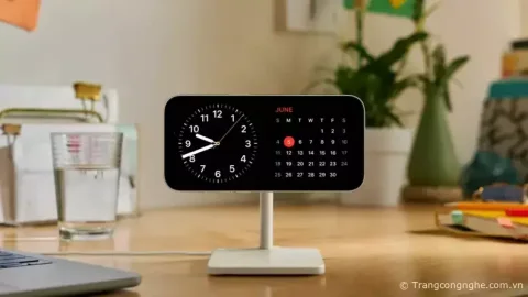 Hướng dẫn tùy biến Màn hình thông minh StandBy trên iOS 17 cho iPhone