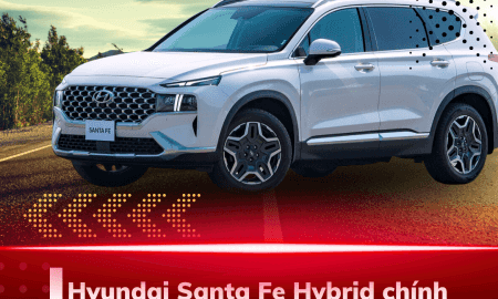 Ra mắt Hyundai Santa Fe Hybrid giá 1.45 tỷ đồng