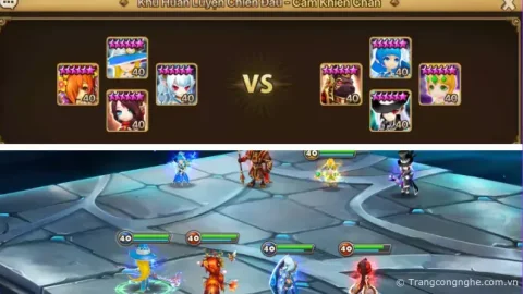 Summoners War: Nhiệm vụ - Trận Đánh Ảo 6 - Cấm Khiên Chắn