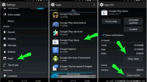 Giải mã tất cả các lỗi xuất hiện trên Google Play và cách khắc phục